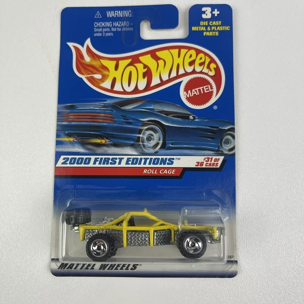 Hot Wheels Mattel Wheels 2000 First Edition Roll Cage #H5